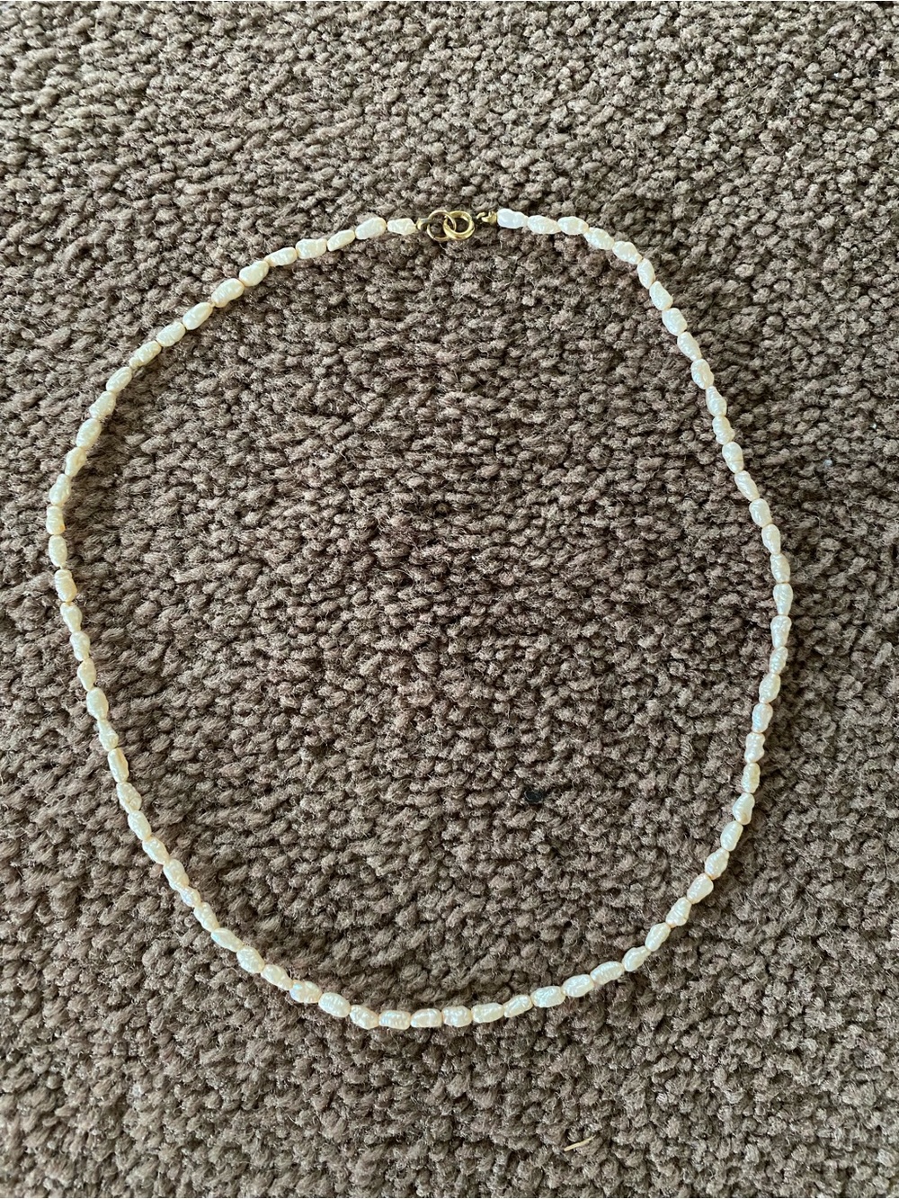Antique Delicate Freshwater Pearl Beaded Necklace